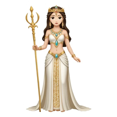 ejemplos diosa tanit vestimenta completa+ sticker