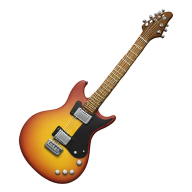 Electro guitar  sticker