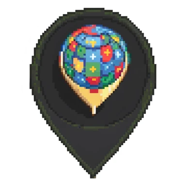 map location marker sticker