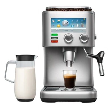 Coffee machine  sticker