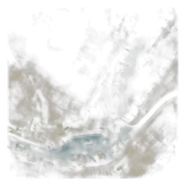 flat map of new york sticker