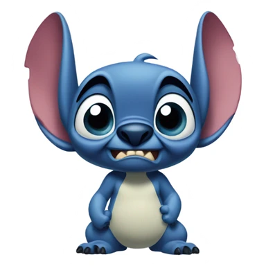 ugly stitch mad  sticker