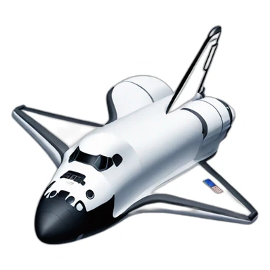 space shuttle sticker