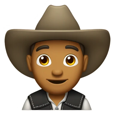 Sombrero vaquero sticker