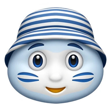 Marinière bleue  sticker