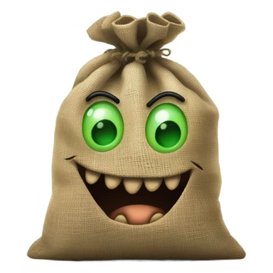 Oogie boogie sticker