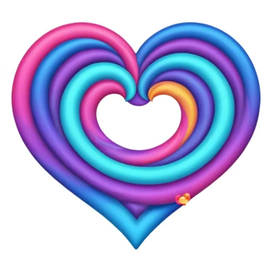 galaxy heart  sticker