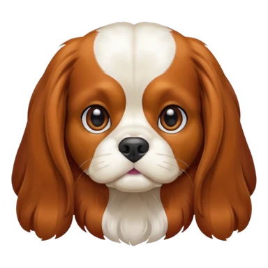 Cavalier king charles tricolore sticker