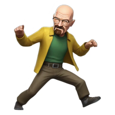 walter white fortnite dancing sticker