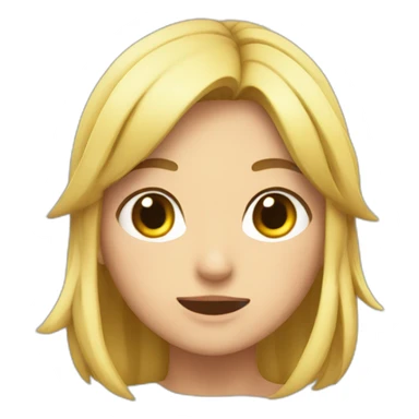 Zanaoria llorando sticker