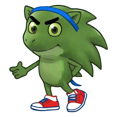 Sonic the Hedgehog sticker