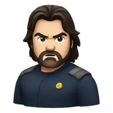 Matt berry angry sticker