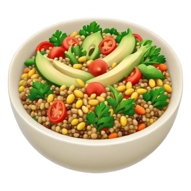 quinoa bowl sticker