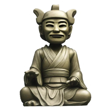 sendai daikannon statue sticker