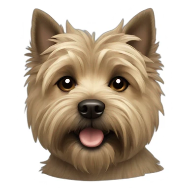 cute cairn terrier sticker