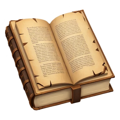 low poly JOB BOOK HISTOIRCAL  sticker