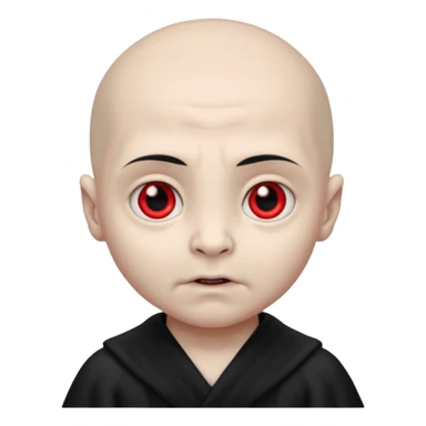 Voldemort as a baby sticker