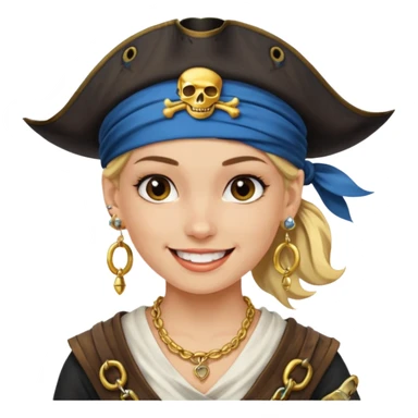 Une Princesse Pirates rebelles sticker