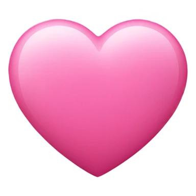 corazon rosado brillante  sticker