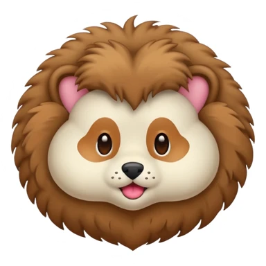 coeur fourrure sticker