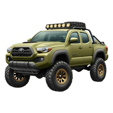 2025 olive Tacoma off-road  sticker