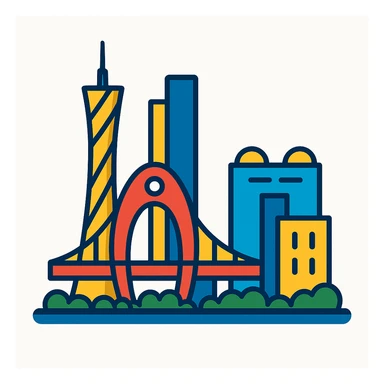 Guangzhou Tower sticker