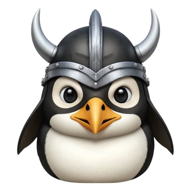 viking penguin sticker