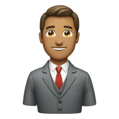 Business man sticker