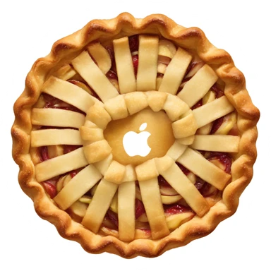 apple ring pie sticker