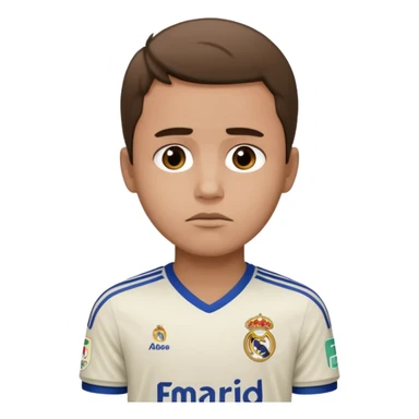 ich bin traurig, ich bin Madrids Fan sticker