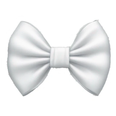 white bow sticker