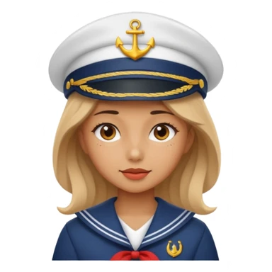 girl sailor sticker