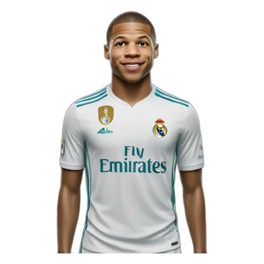 Mbappe real madrid sticker