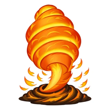 Tornado Tsunami Fuego sticker