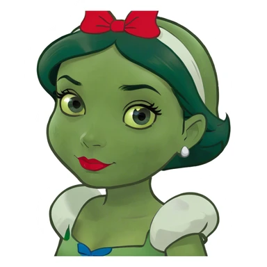 disney princess snowwhite  sticker