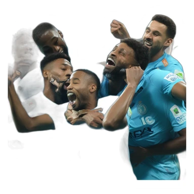 Olympique de Marseille win champions league sticker