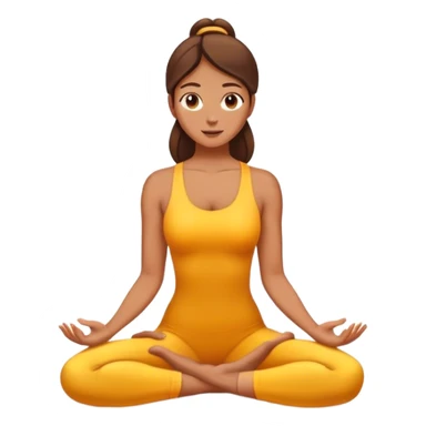 lady doing firefly pose sticker