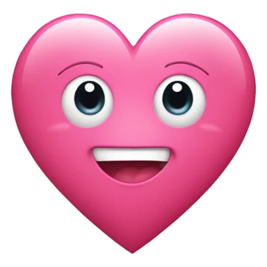 cuore con fiocchi rosa sticker