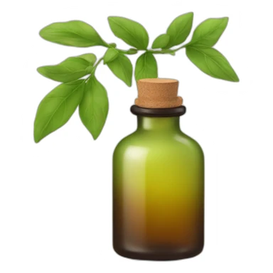 Essential oil sticker