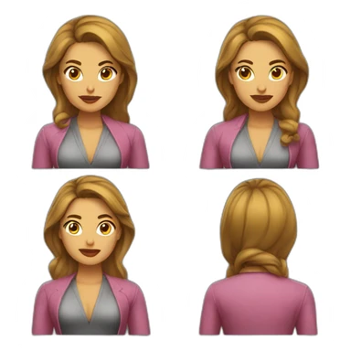 Mujer seductora sticker