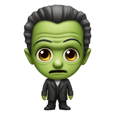 Classic universal monsters cute romantic funny  sticker