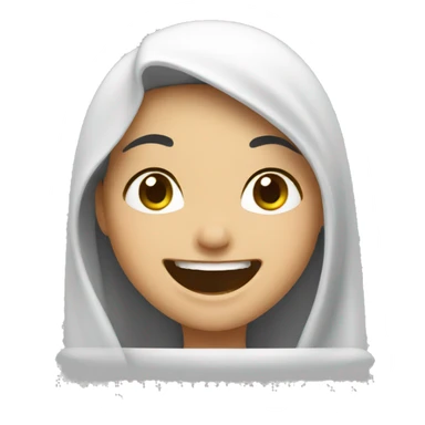 saudi arabian Laughing girl sticker