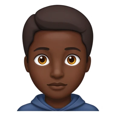 Profile picture, dark colors sticker