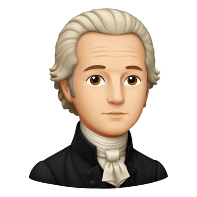 Alexander hamilton sticker