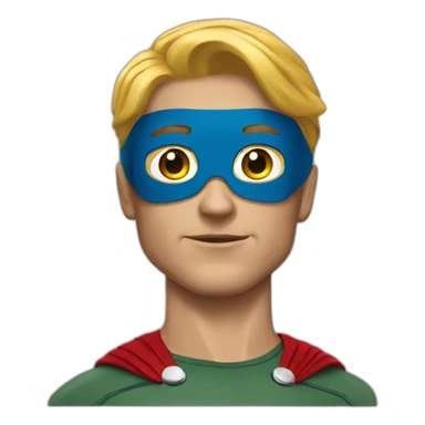 Vision superhero marvel realistic sticker