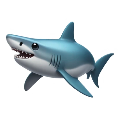 Wave seal shark sticker