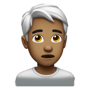 crying emoji but the tears are money sticker