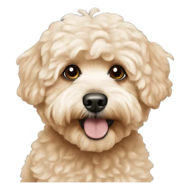 Apricot maltipoo  sticker