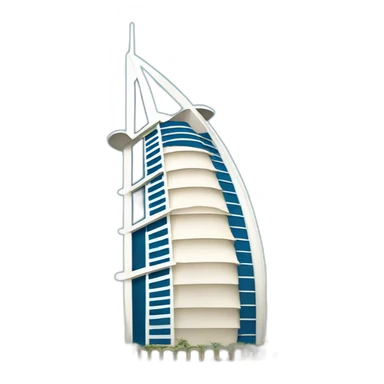 burj al arab sticker