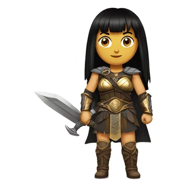 xena warrior princess sticker
